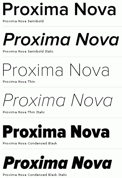 Proxima Nova Font Download Mac